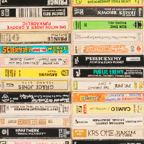 Cassettes - 2014 - acrylique sur bois - 22X49cm épaisseur 2cm acrylique sur bois (detail)